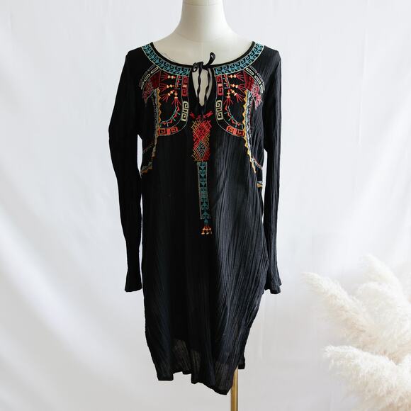 OLD NAVY Cotton embroidery light-weight dress size M - Picture 1 of 5